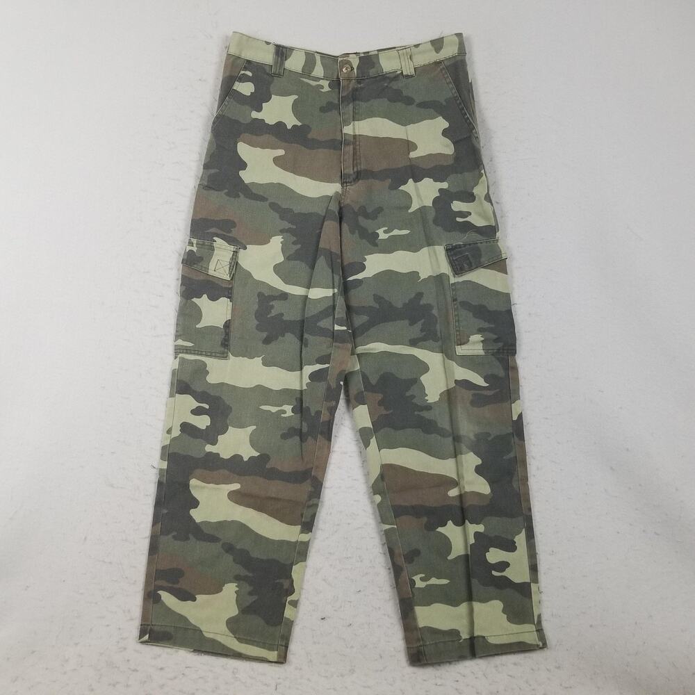 Big Creek Pants Mens 34x30 Camouflage Cargo Hunting Outdoor Camo Workwear